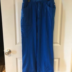 Royal Blue Cherokee Infinity Scrub Pants.